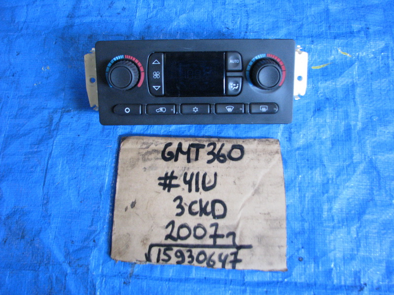 Блок управления климат-контролем Chevrolet Trailblazer