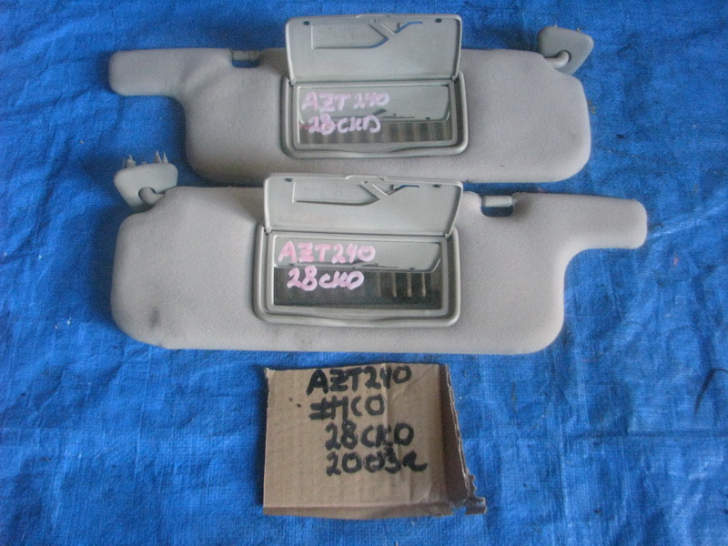 Козырек солнцезащитный Toyota Premio AZT240