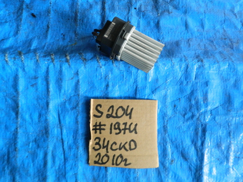 Резистор печки Mercedes-benz C-class S204