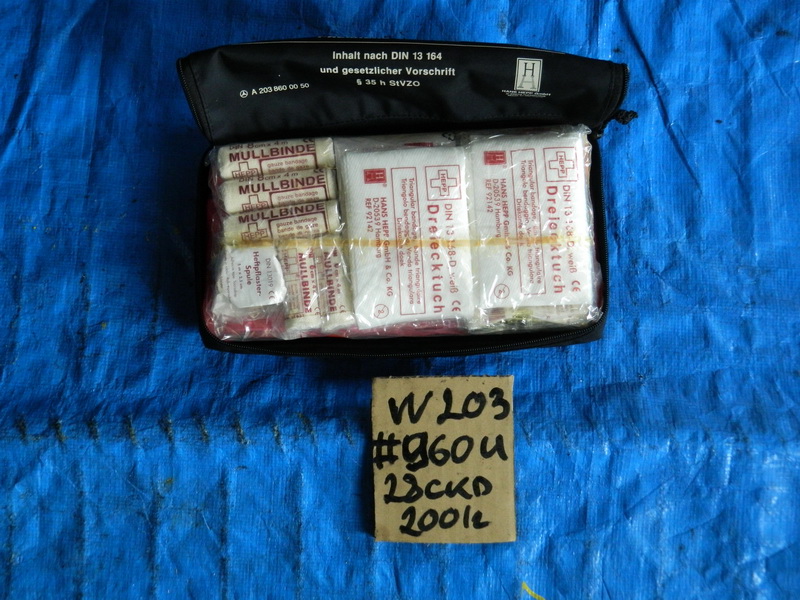 Аптечка Mercedes-benz C-class W203