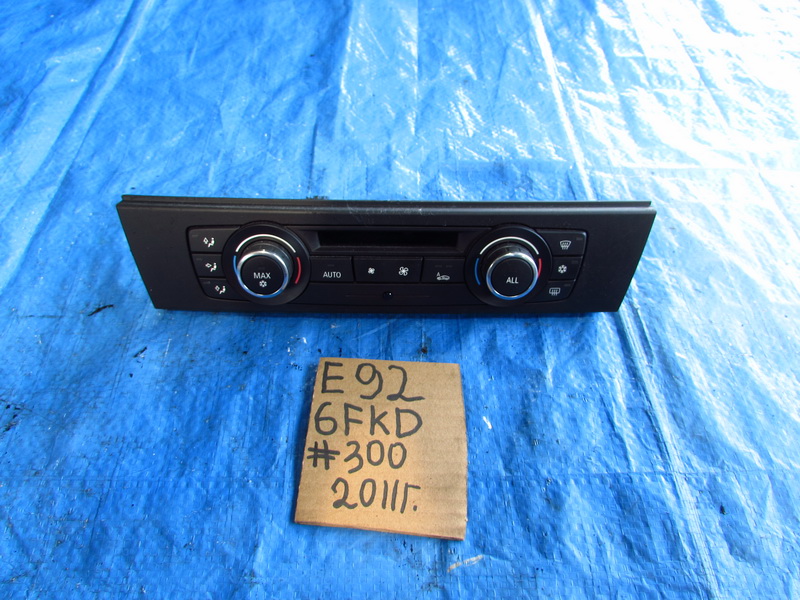 Блок управления климат-контролем BMW 3-series E92