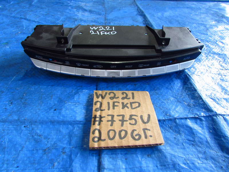 Блок управления климат-контролем Mercedes-benz S-class