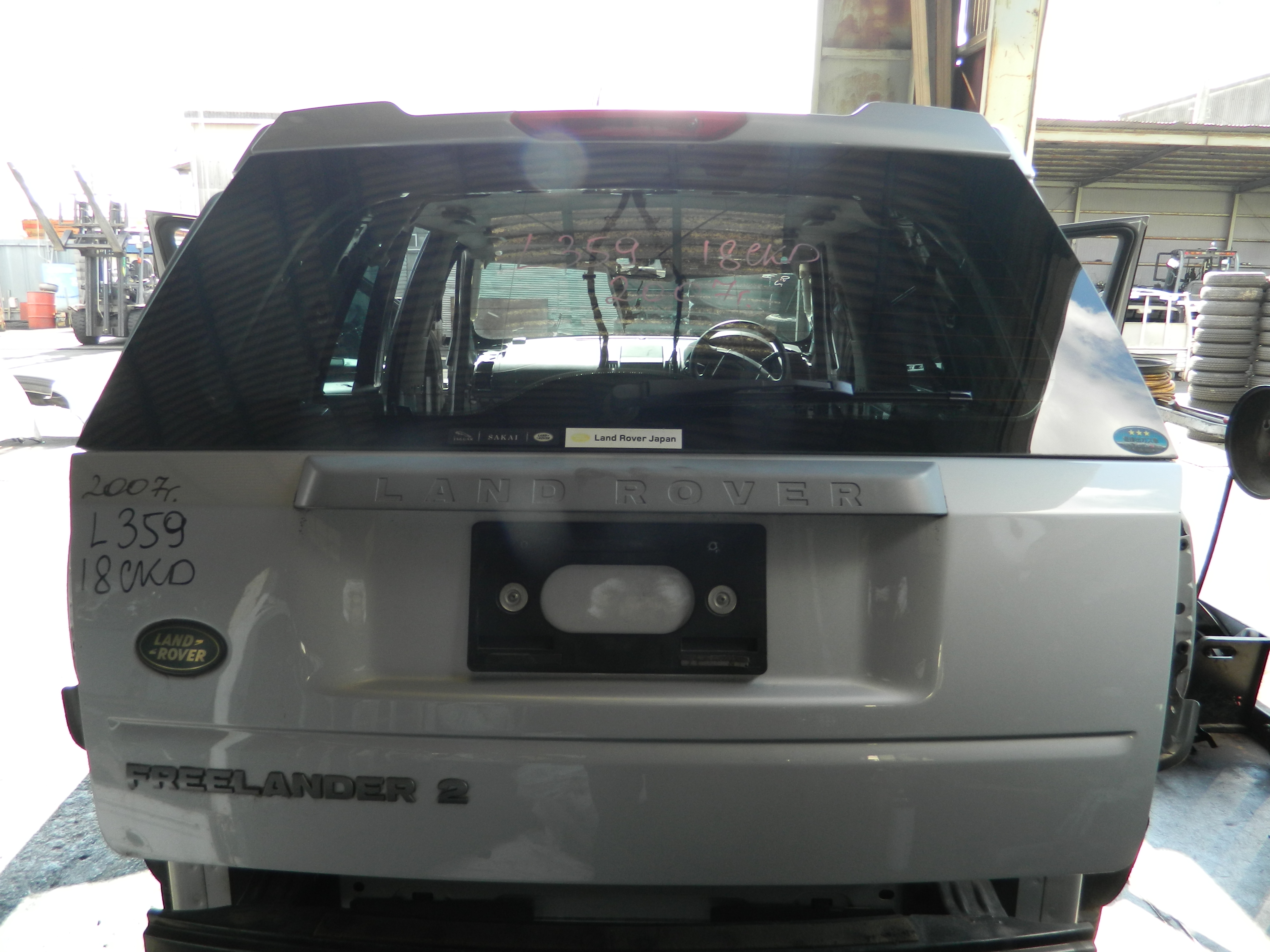 Дверь задняя Land Rover Freelander L359
