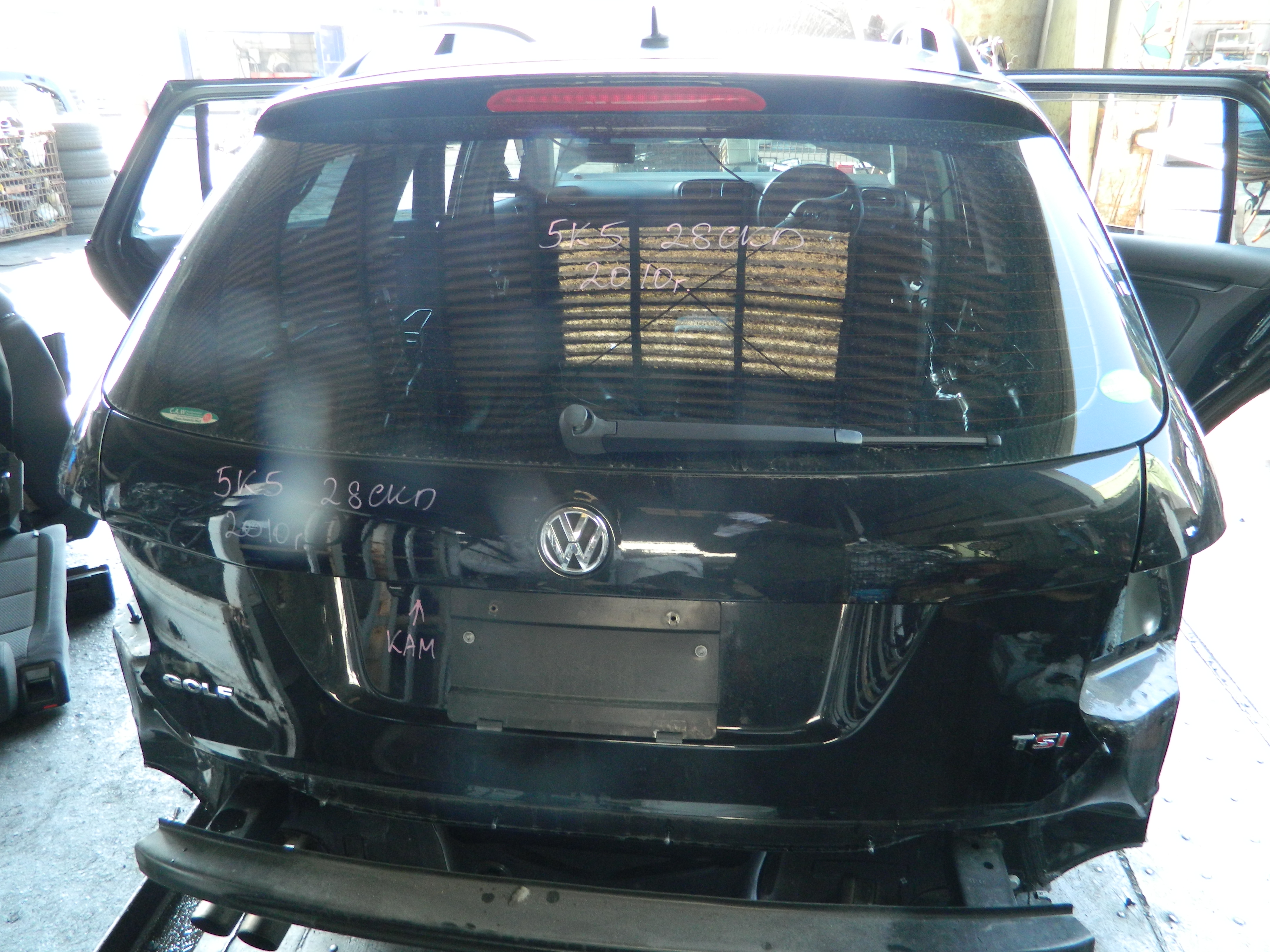 Дверь задняя Volkswagen Golf 5K5