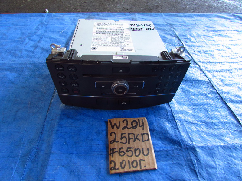 Магнитофон Mercedes-benz C-class W204