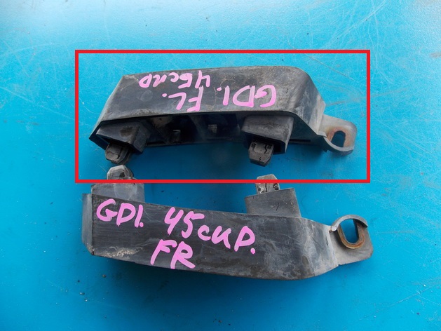 Крепление бампера Honda Fit GD1