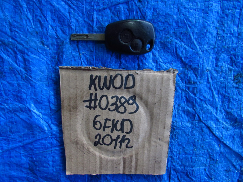 Ключ зажигания Renaut Kangoo KW0D