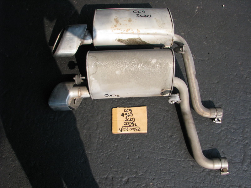 Глушитель Jaguar Xf CC9