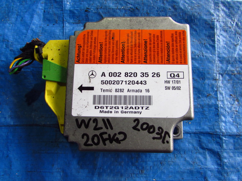 Блок SRS Mercedes-benz E-class W211