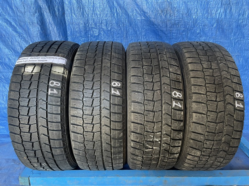 225/55R17 Dunlop WinterMaxx WM02 2016 4 шт./компл Зимние Легковая
