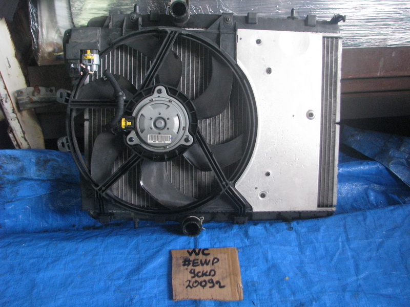 Радиатор двигателя Peugeot 207 WC