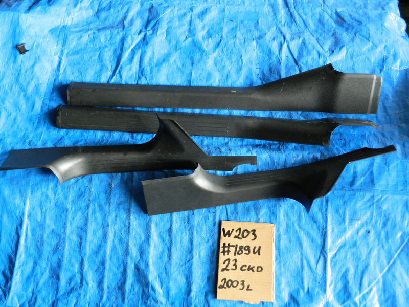 Порожек пластиковый Mercedes-benz C-class W203