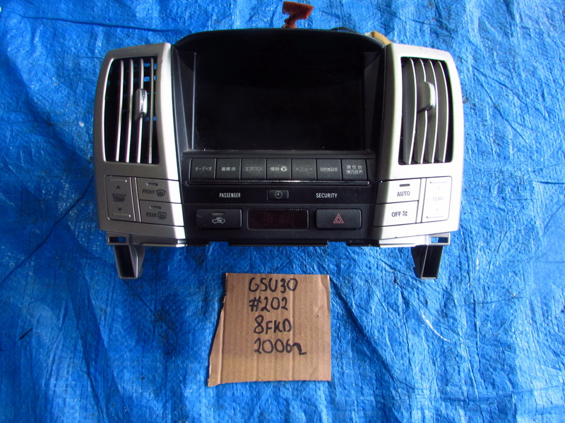 Блок управления климат-контролем Toyota Harrier