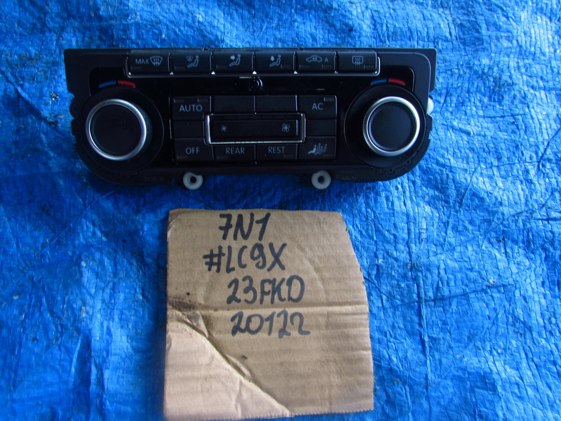 Блок управления климат-контролем Volkswagen Sharan 7N1