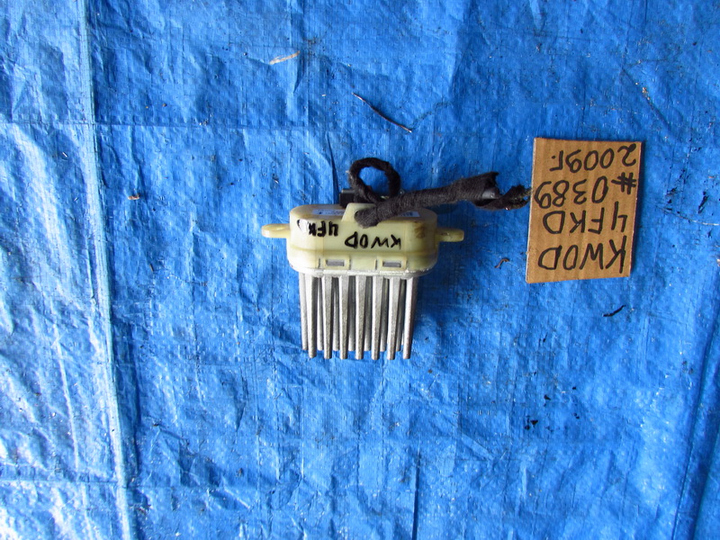 Резистор печки Renaut Kangoo KW0D