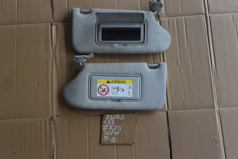 Козырек солнцезащитный Nissan Teana