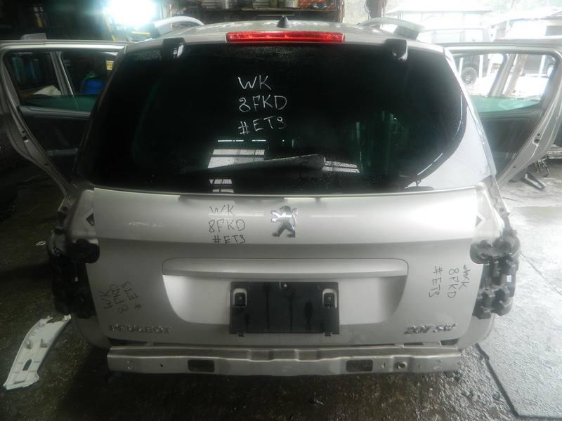 Дверь задняя Peugeot 207 WK