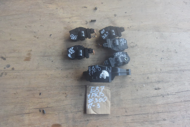 Сервопривод печки BMW 1-series E87