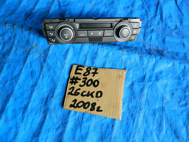 Блок управления климат-контролем BMW 1-series E87
