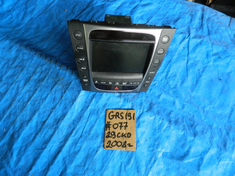 Блок управления климат-контролем Lexus Gs350 GRS191