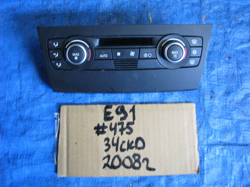 Блок управления климат-контролем BMW 3-series E91