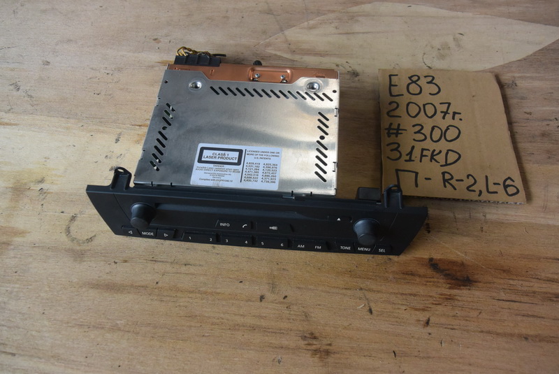 Магнитофон BMW X3 E83