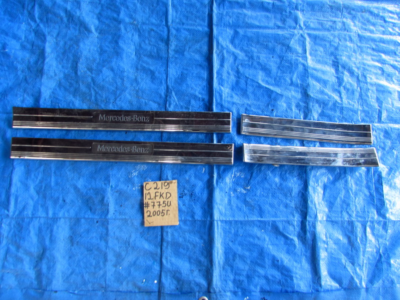 Порожек пластиковый Mercedes-benz Cls-class C219