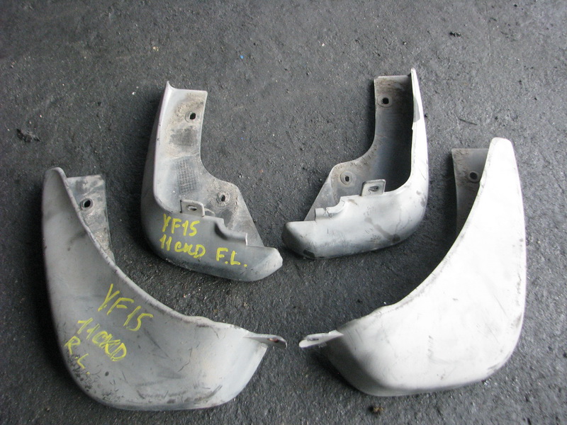 Брызговики комплект Nissan Juke YF15