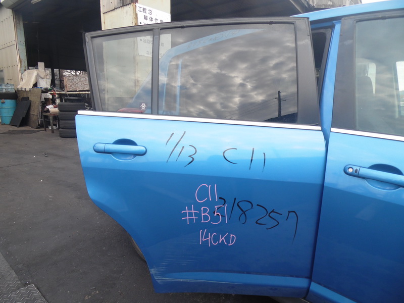 Дверь Nissan Tiida C11