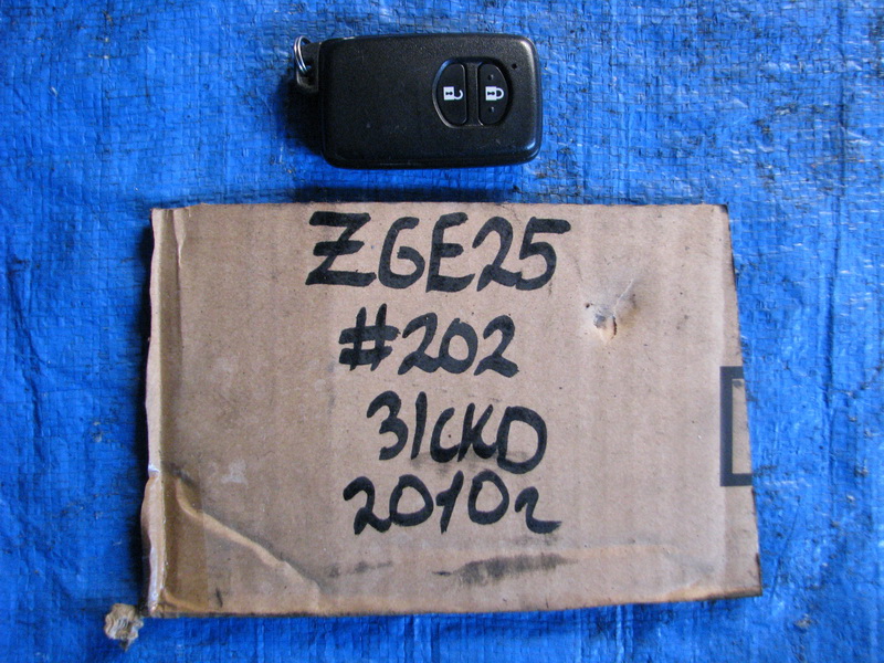 Ключ зажигания Toyota Wish ZGE25