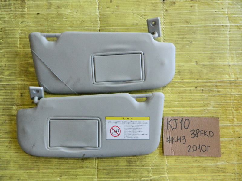 Козырек солнцезащитный Nissan Dualis