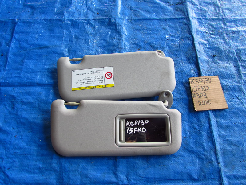 Козырек солнцезащитный Toyota Vitz KSP130