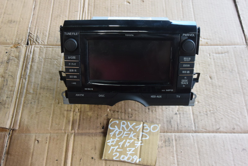 Монитор Toyota Mark X GRX130