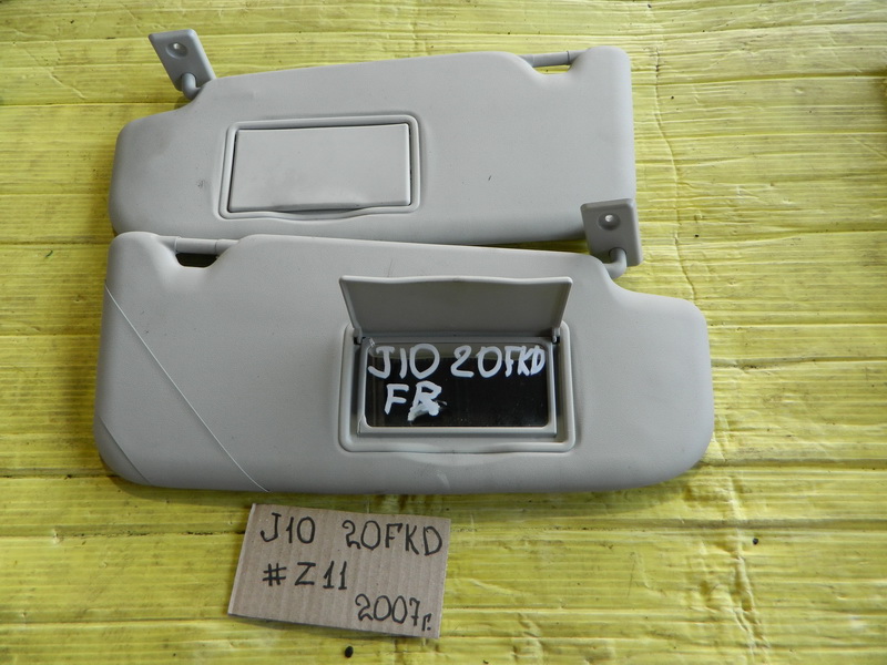 Козырек солнцезащитный Nissan Dualis J10