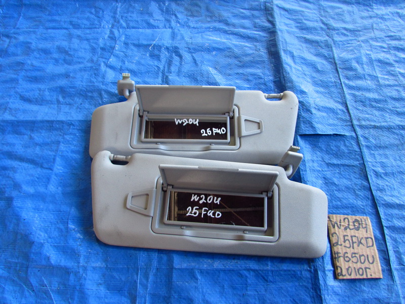 Козырек солнцезащитный Mercedes-benz C-class W204