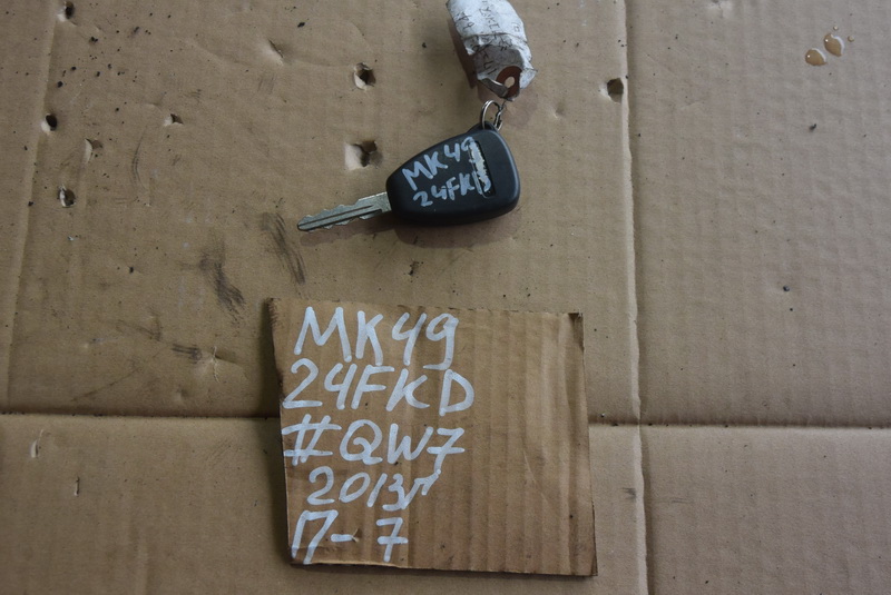 Ключ зажигания Jeep Compass