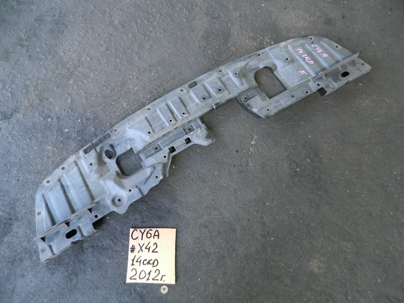 Защита бампера Mitsubishi Lancer CY6A