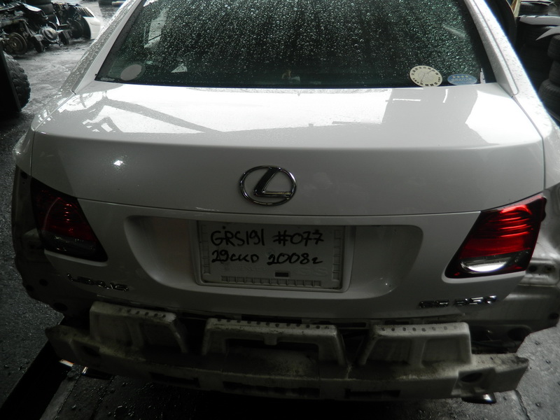 Крышка багажника Lexus Gs350 GRS191