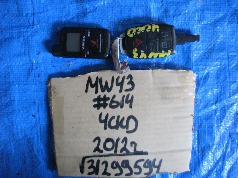Ключ зажигания Volvo V50 MW43