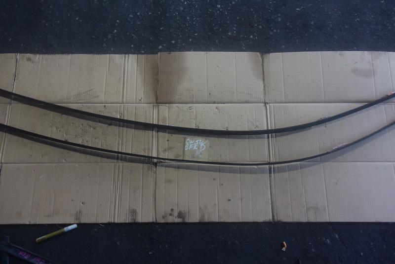 Молдинг на крышу Mitsubishi Outlander CW5W