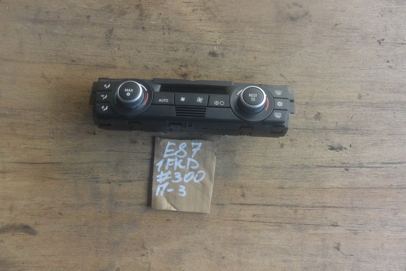 Блок управления климат-контролем BMW 1-series E87