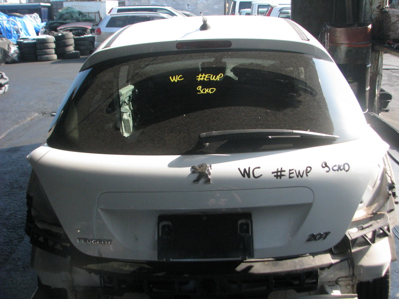 Дверь задняя Peugeot 207 WC
