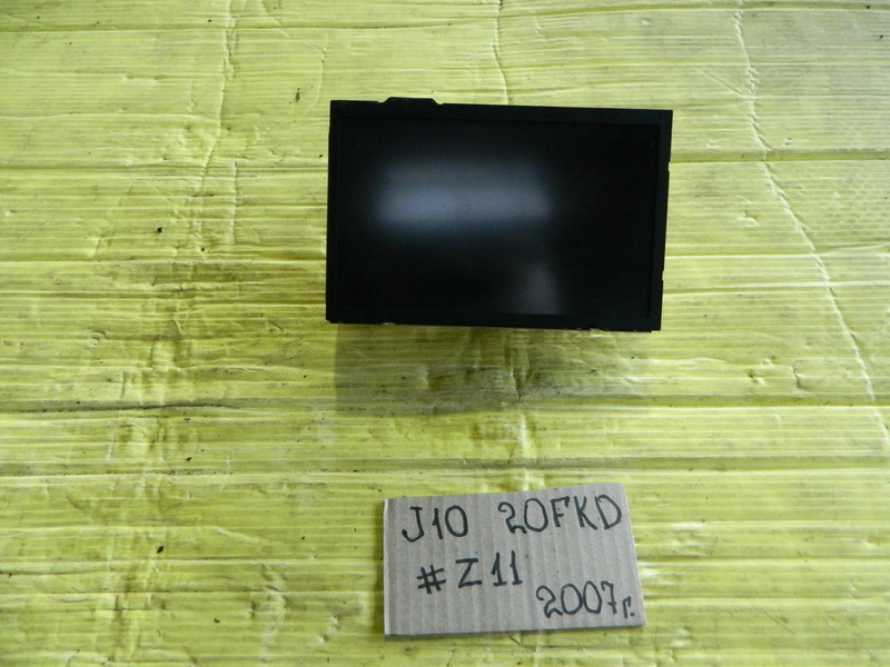 Монитор Nissan Dualis