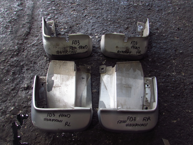 Брызговики комплект Honda Civic FD3